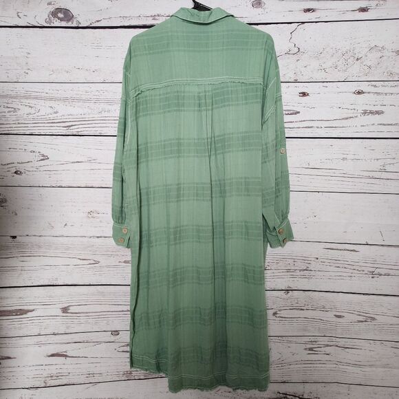 Free People Sahara Sounds Shirt Dress Small NWT - Picture 3 of 10
